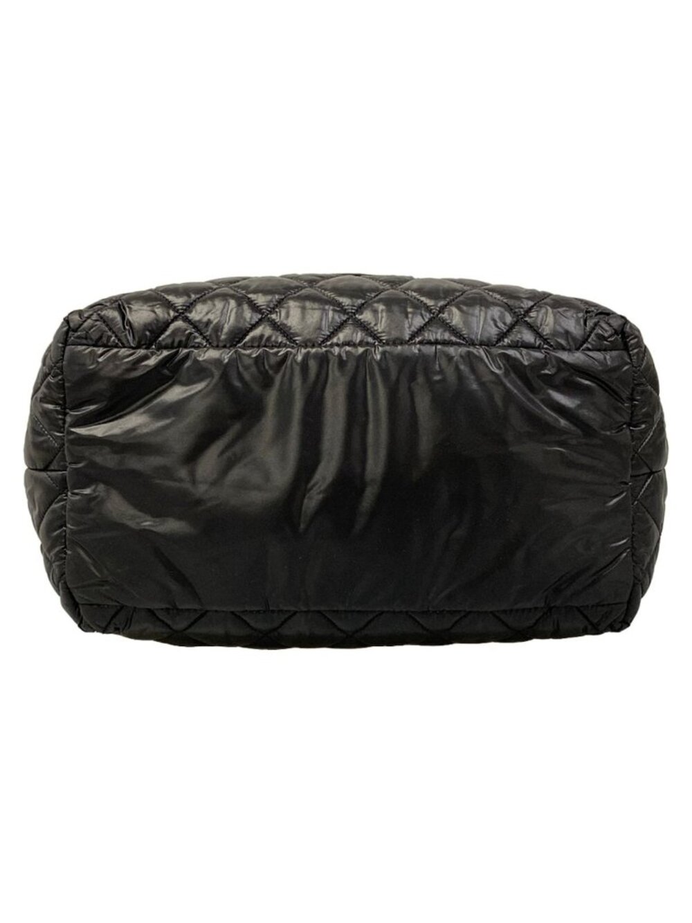 Chanel Tote Coco Cocoon PM Black CC Logo Leather - Picture 5 of 15